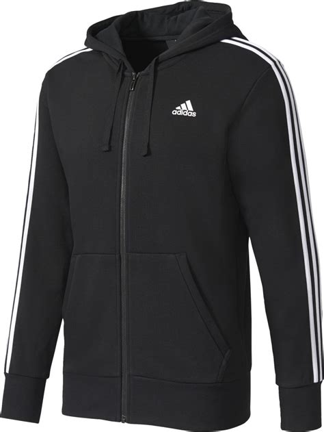 adidas herren kap jacke essentials 3 stripes kapuzenpullover|adidas Herren S98786 Essentials 3.